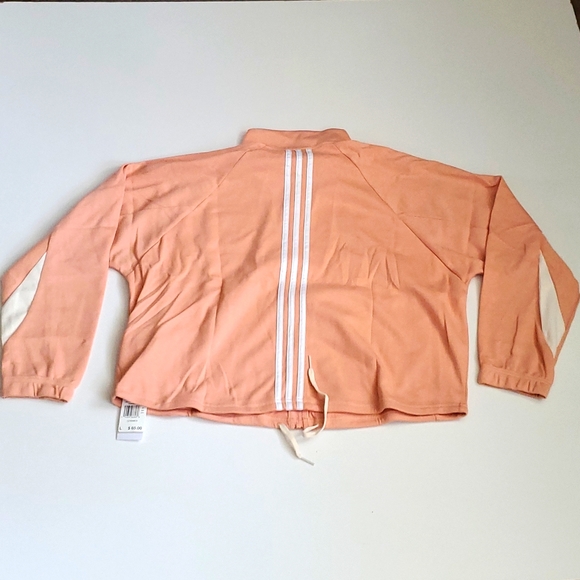 adidas Women's Stay In The Game Track Pullover - Picture 8 of 11